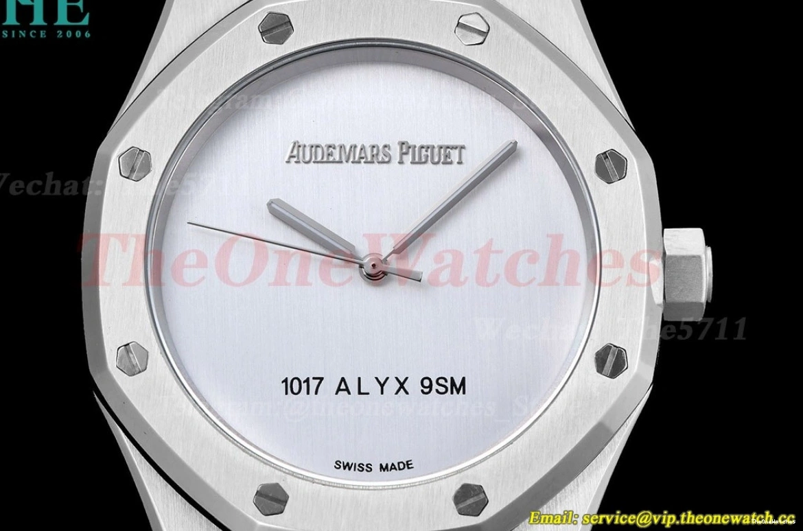 41mm SS MY8215 GDF Oak 1017 White Royal SS Dial 0524